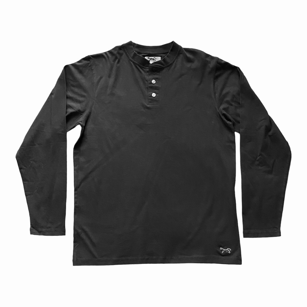NWT-THE RETRO FOX-DARK GRAY LONG SLEEVES-SIZE XL